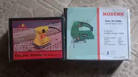 Jual Mesin Gergaji Triplek merk Modern & Mesin Serut Kayu merk Casal