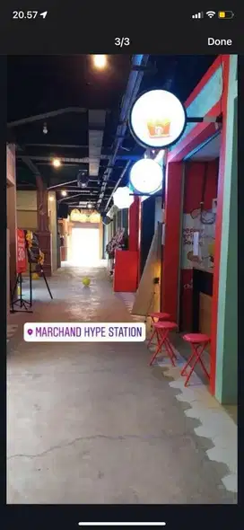 DIJUAL KIOS MARCHAND HYPE STATION BINTARO