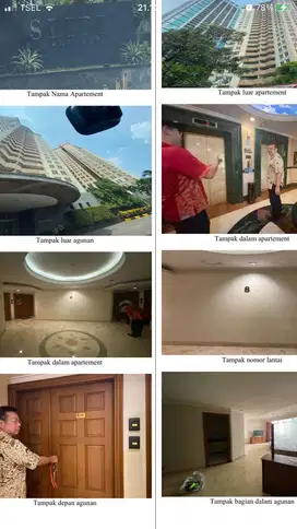 Dijual Apartemen Slipi S Parman Jakarta Barat lantai 8