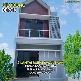 Rumah Dijual Di Cilodong Deket Ke GDC dan Alun Alun Kota Depok 600 Jt