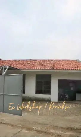 Rumah Luas 400 Bisa Untuk Workshop Atau Kantor Daerah Cipadu Larangan