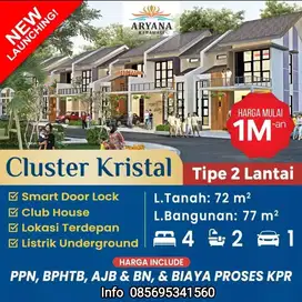 Rumah 2 lantai siap huni di karawaci 4 kamar cocok utk keluarga besar.
