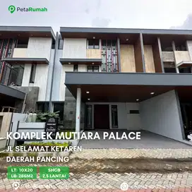 Rumah Villa Elit Komplek Mutiara Palace Daerah Pancing