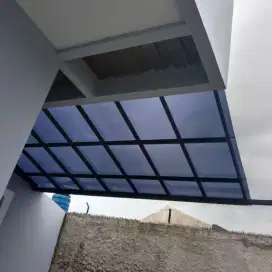 Kanopi minimalis atap solarflat