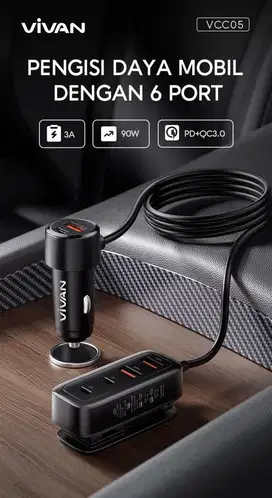 CAR CHARGER VIVAN VCC05