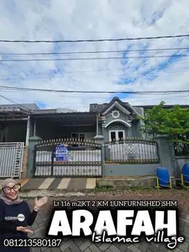 DIJUAL MURAH RUMAH LUAS 116 m2 DI ISLAMIC VILLAGE KARAWACI