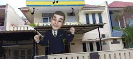 Rumah 2lt Luas200 harga Di Bawah NJOP Di Taman Modern Jakarta Timur