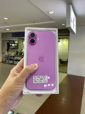 Di Jual iPhone 16 Plus 128Gb Warna Pink Garansi Resmi 10 Bulan
