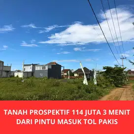 HARGA 114 JUTA TANAH AREA MALANG 3 MENIT DARI EXIT TOL PAKIS
