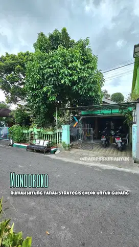 Rumah Murah cocok untuk gudang dekat poros raya singosari Malang