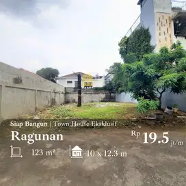 Tanah Kavling Siap Bangun Dalam Cluster di Ragunan Jakarta Selatan