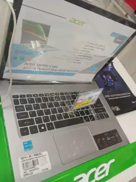 Cicilan ACER NOTEBOOK PENTIUM SSD WIN OSH SILVER bunga 0%