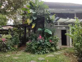 DIJUAL BANGUNAN RUMAH DENGAN TANAH KEBUN LUAS DI PAKUAN BOGOR SELATAN