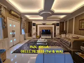 Rumah Jl. Komplek DPR RI Kemanggisan: 2 Lt, LT 560 m2, LB 600 m2