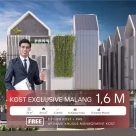 Kost Exclusive Samping Kampus UMM Malang, Bisa Design Sesuai Kebutuhan
