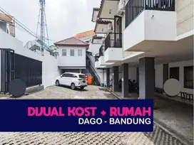RUMAH PLUS KOST ADA POOL DI, CISITU, DAGO, DIPATIUKUR, BANDUNG,