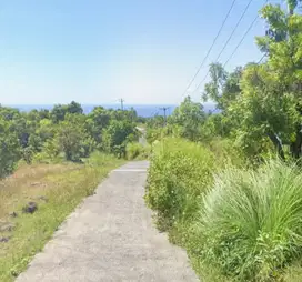 Tanah View Laut dan Gunung di Tulamben Karangasem Bali