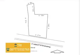 Jual cepat tanah komersil di TB Simatupang Jaksel  734 m2 //iw16115