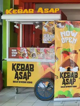 JUAL GEROBAK KEBAB ATAU KAKI LIMA