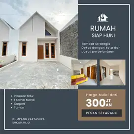 RUMAH SERTIFIKAT SHM AREA UMS DEKAT DENGAN KOTA SOLO