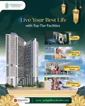 APARTEMEN SPRINGHIL KEMAYORAN TOWER BARU & UNIT BARU FREE DP VIEW GOLF