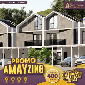7 Menit ke Kampus UNS! Rumah Modern Bergaya Scandinavian