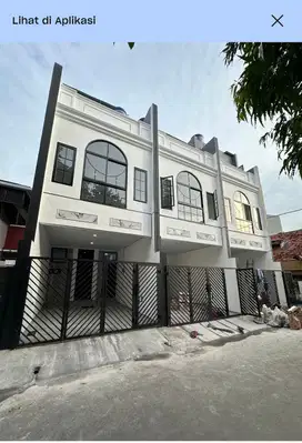 Rumah Tanjung Duren luas tanah 67 m2 3 lantai 5 kamar tidur Bangunan b