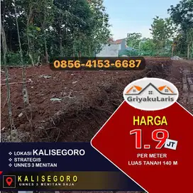 Tanah murah kalisegoro UNNES tinggal 1 unit