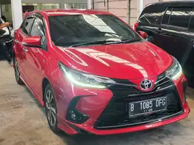 Toyota Yaris GR Sport AT 2021 Merah PREMIUM B1085DFG