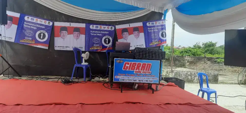 Meyewakan Orgen tunggal mini dan Karaoke