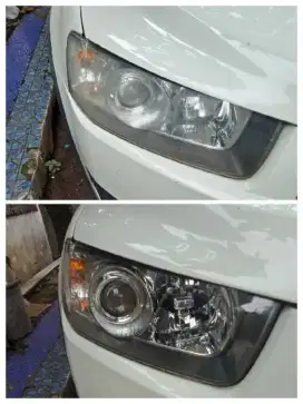 Restorasi headlamp jadi glowing kembali