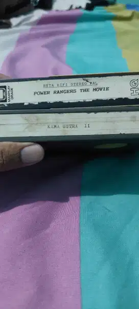 VHS Kama Sutra & Power Rangers