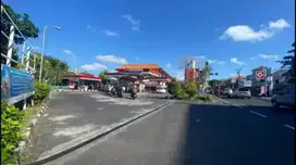 TANAH PREMIUM DAN POMPA BENSIN DI JL RAYA KUTA