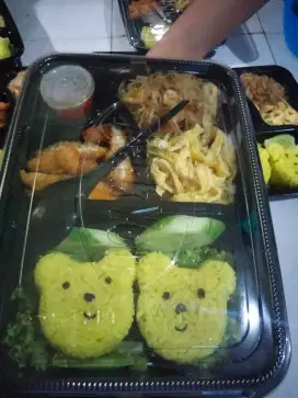 Nasi Kuning Kotak
