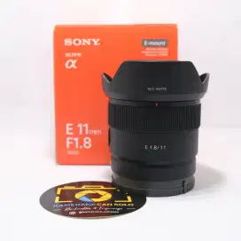 Sony E 11 F 1.8 Lensa sony ultrawide fixed