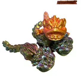 Mainan 3D singa barangsoi , pajangan bentuk barongsai