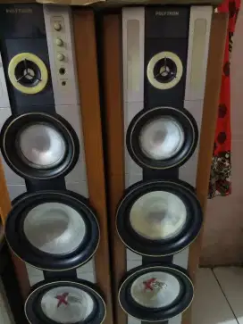 Dijual speker aktif merek polytron dah blutut