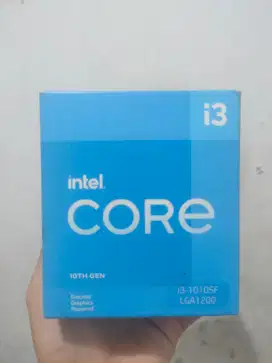 CPU Intel Core i3 10105F 3,7 GHZ 6mb Cache 4 core 8 threads