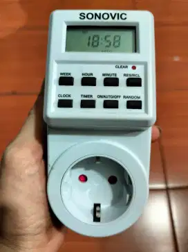 Stopkontak Timer Digital Sonovic