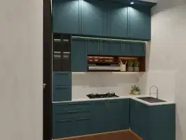 Jasa interior design kitchen set elegant classic