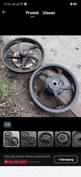 Jual velg copotan orisinil suzuki .