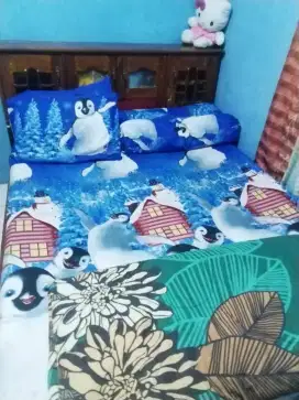 Tempat tidur jati