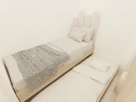 Jasa interior design divan cantik elegan