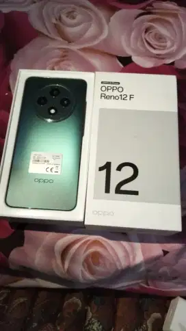 Di jual hp Oppo Reno 12f ram 8)256