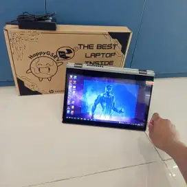 Laptop Yoga Lenovo i5gen8 ram8GB SSD Desain editing gaming