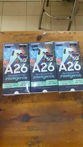 SAMSUNG A26 5G 8/256 BARU