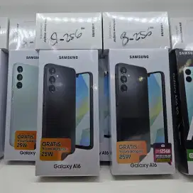 Murah!!! Samsung A16 LTE 8/256GB garansi resmi 1 tahun