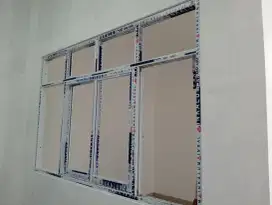 Terima pesanan kusen pintu jendela aluminium  plus pasang