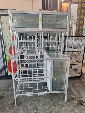 Rak piring minimalis