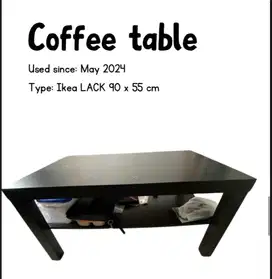 Coffee table Ikea Lack